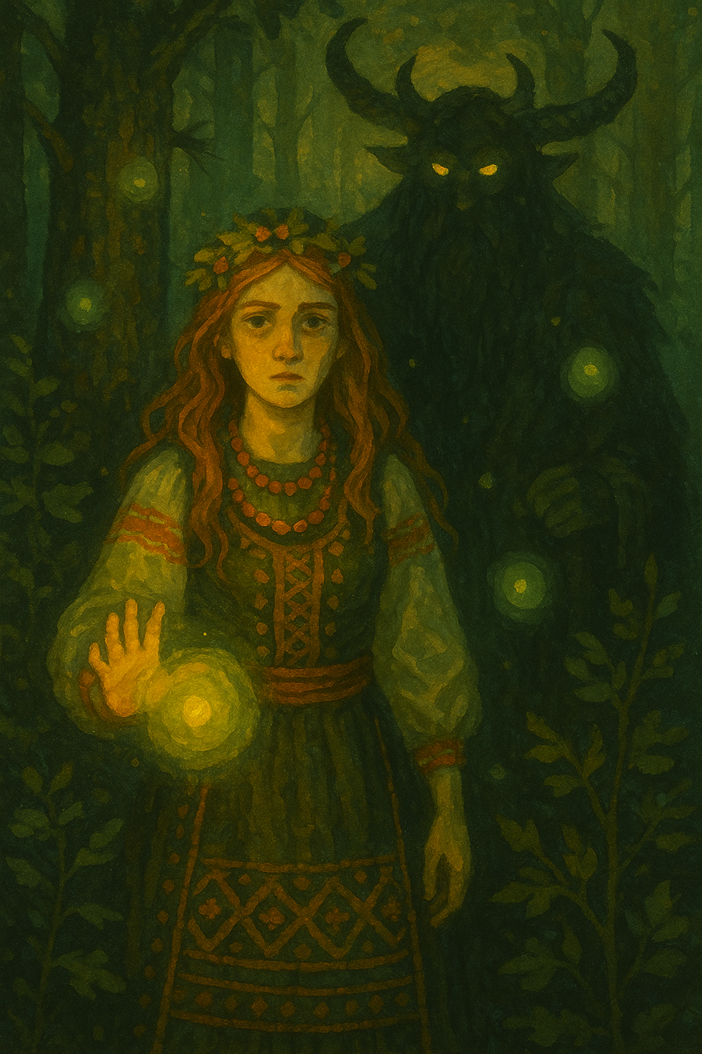 Abstrakcyjne barwne światła